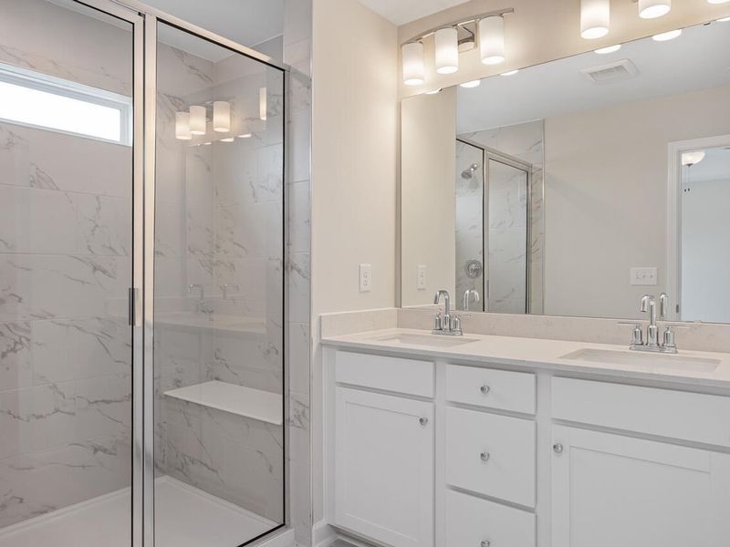 Furnished interior view inside a new home in Forestville Yard Townhomes, Knightdale (Image 8).