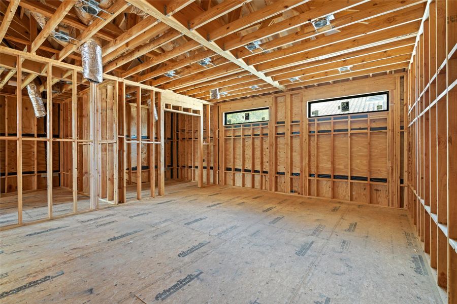 In-progress construction of a new home in , Houston, TX (Image 12).