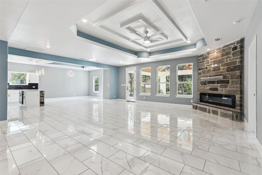 Spacious, unfurnished interior of a new home in , Cedar Creek (Image 34).