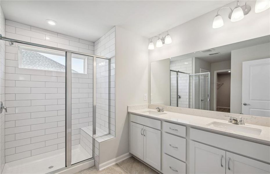Furnished interior view inside a new home in Watermist at Mirror Lake, Villa Rica (Image 9).