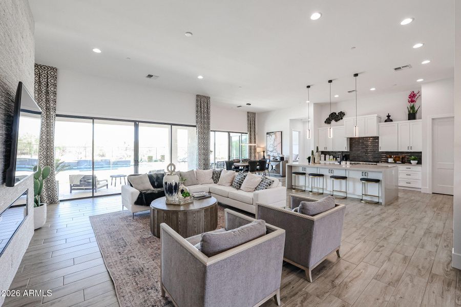 Model Home B15 Great Room Model Home B15 Great Room