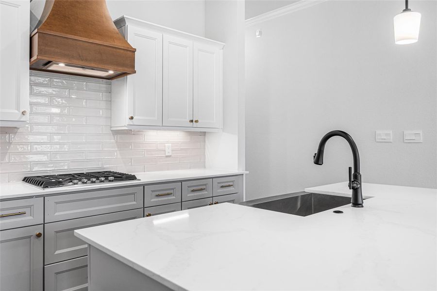 Close-up of interior finishes inside a home in Encino Estates, Dayton (Image 13).