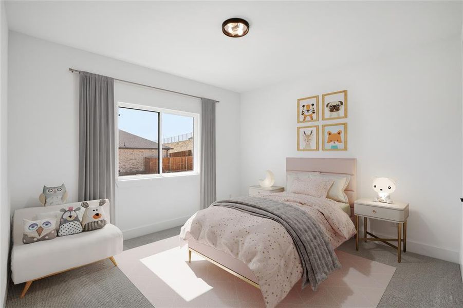 Furnished interior view inside a new home in Talon Hills, Fort Worth (Image 10).