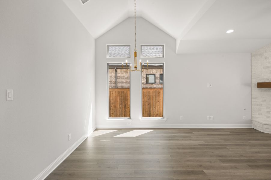 Spacious, unfurnished interior of a new home in Bridgewater, Midlothian (Image 23).