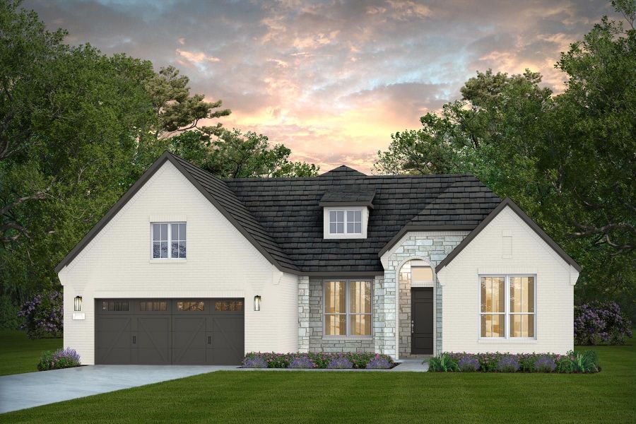 Representative exterior photo of a completed home built from the Stellar by Del Webb in Sun City Texas, Georgetown, TX (Image 32). Representative exterior photo of a completed home built from the Stellar by Del Webb in Sun City Texas, Georgetown, TX (Image 32).