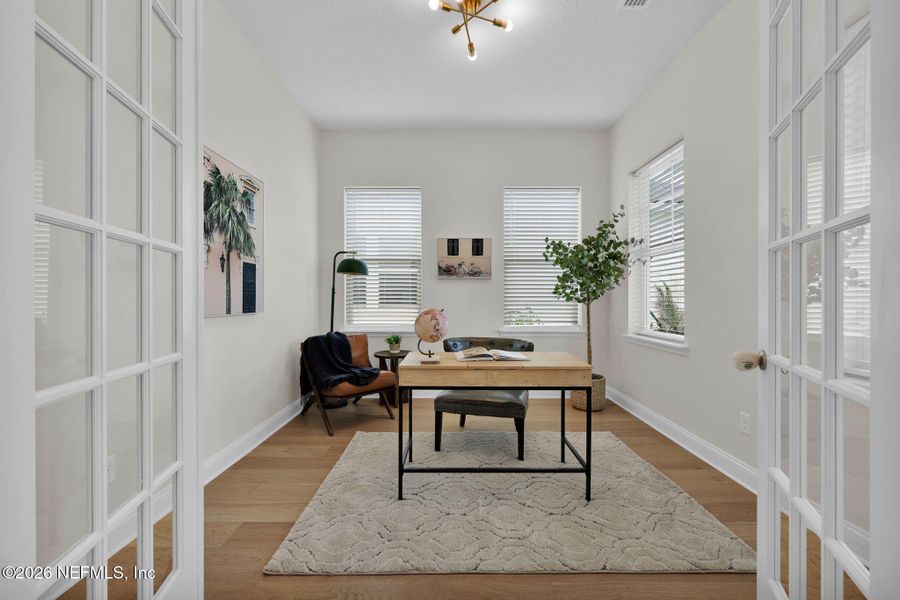 Furnished interior view inside a new home in , Ponte Vedra (Image 45).