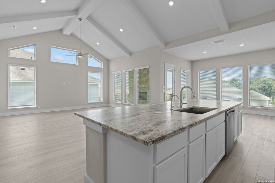 Furnished interior view inside a new home in , Boerne (Image 12).