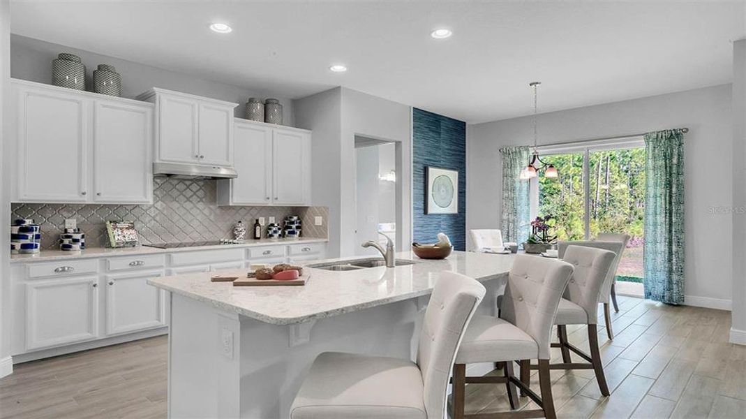 Furnished interior view inside a new home in Buena Lago, St. Cloud (Image 16).
