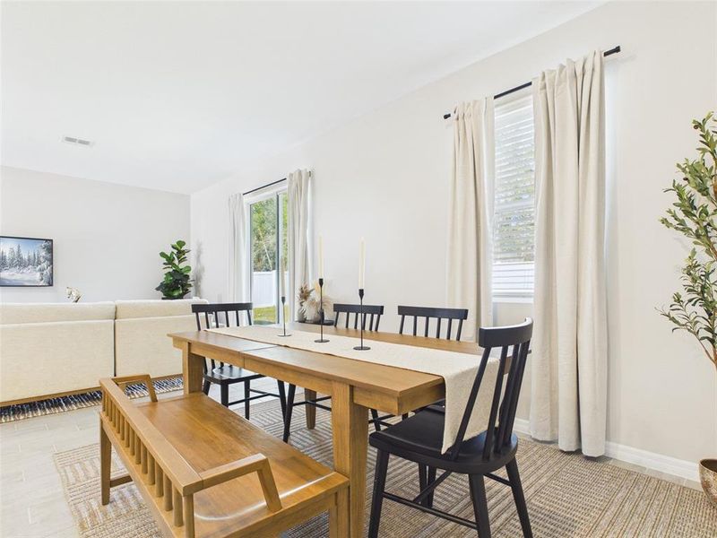 Furnished interior view inside a new home in , Ocala (Image 10). Furnished interior view inside a new home in , Ocala (Image 10).