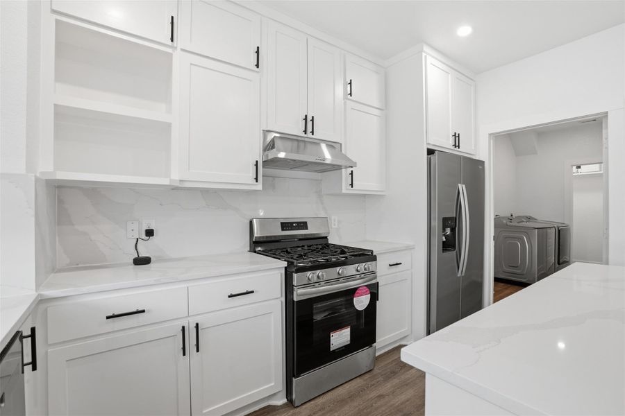 Furnished interior view inside a new home in , Houston (Image 7).