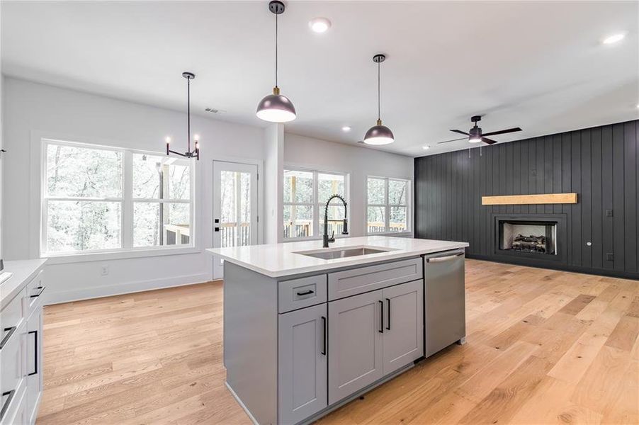 Furnished interior view inside a new home in , Gainesville (Image 7).