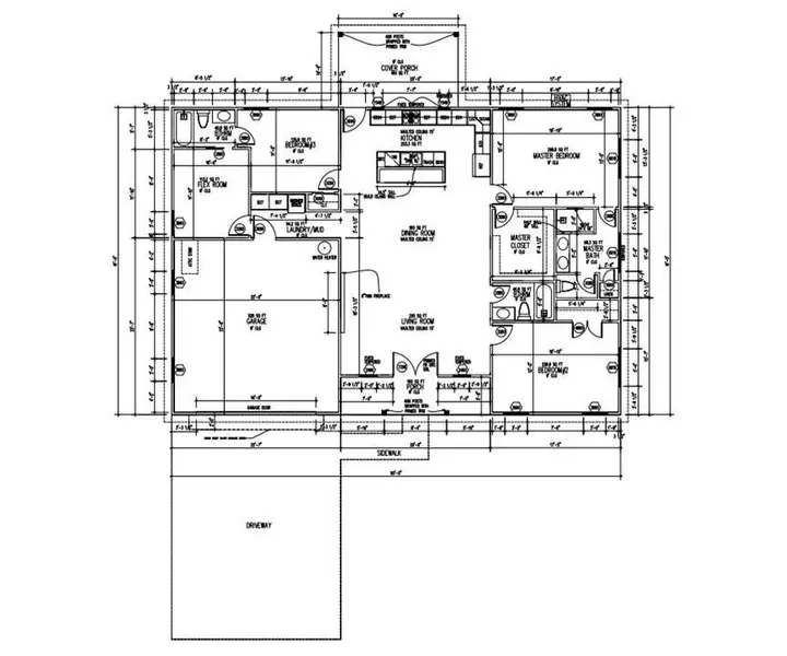 2D floor plan layout of this home in , Ocean Isle Beach, NC (Image 3).