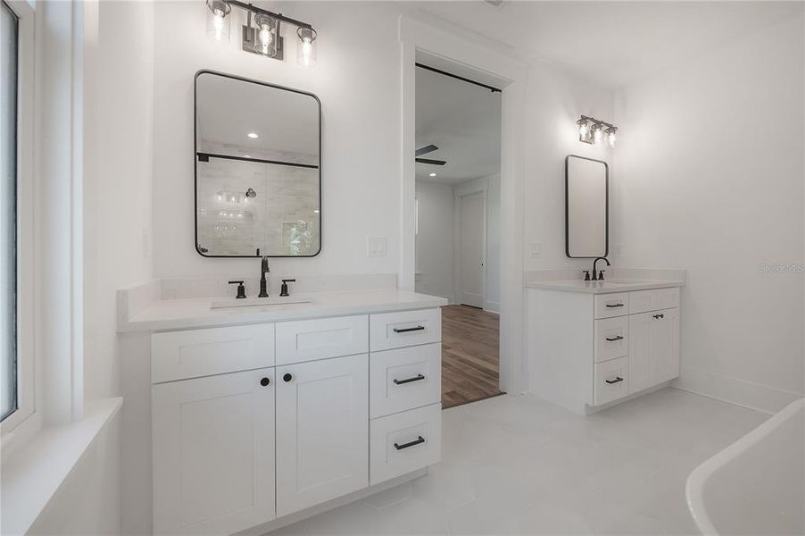 Furnished interior view inside a new home in , Tampa (Image 11). Furnished interior view inside a new home in , Tampa (Image 11).