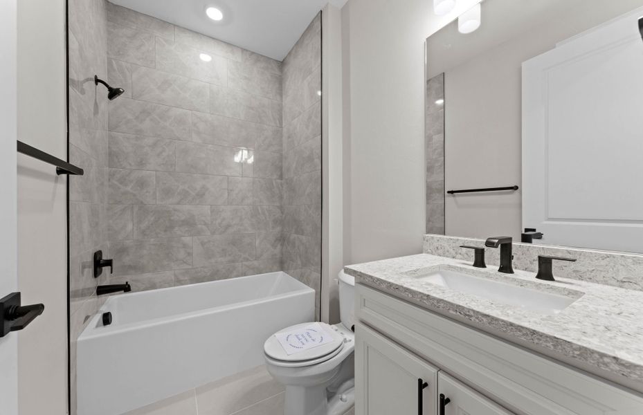 Furnished interior view inside a new home in Shores at Stillwater, Englewood (Image 8).