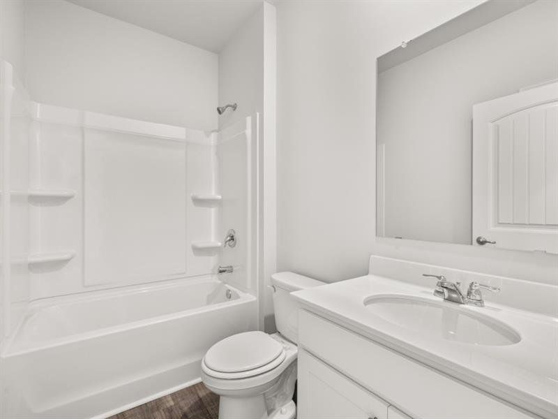 Furnished interior view inside a new home in Lost Creek, Dallas (Image 9).