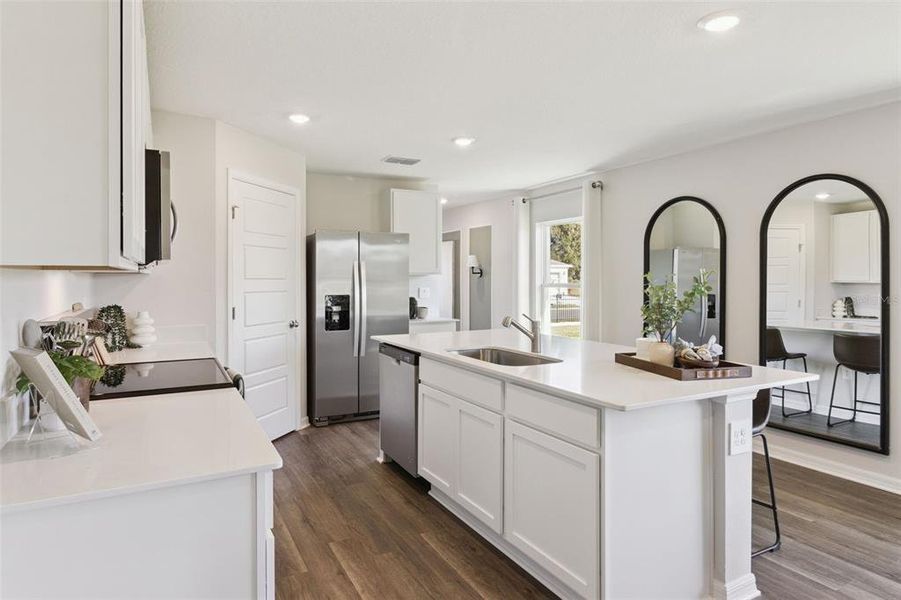 Furnished interior view inside a new home in , Tavares (Image 12).