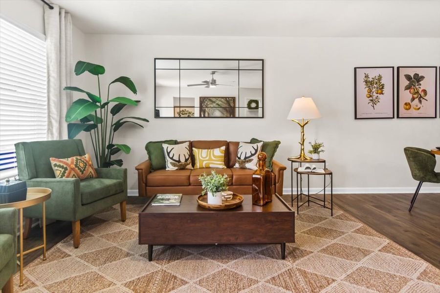 Furnished interior view inside a new home in Meece, Easley (Image 19).