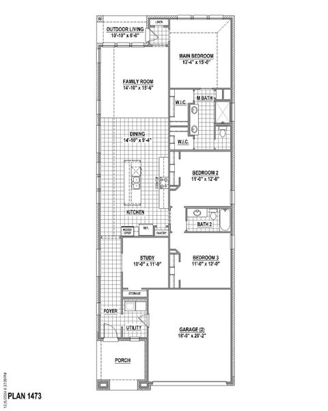 Plan 1473 1st Floor Plan 1473 1st Floor