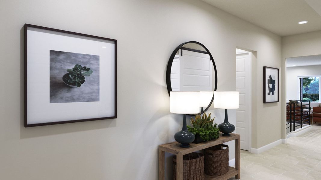 Representative furnished interior of a home built from the 2 by Trumark Homes in Kitchel Lake at Serratoga Falls, Timnath (Image 9).