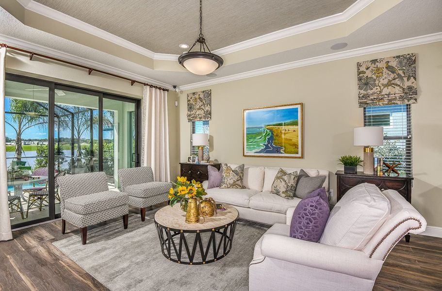 Representative furnished interior of a home built from the Dream 2 by Neal Communities in Canoe Creek, Parrish (Image 13).