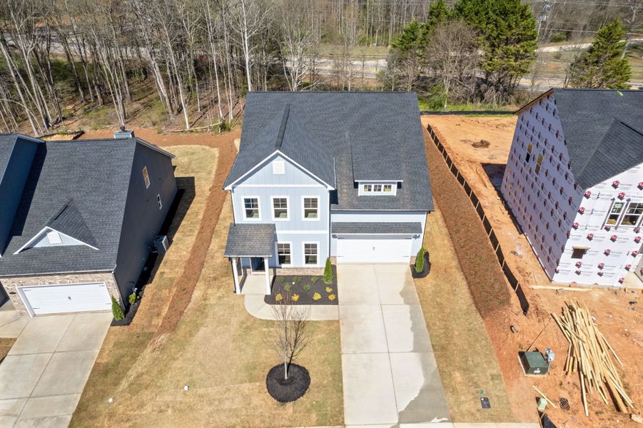 Image 43 representing the Stafford by Crawford Creek Communities in Red Bird Manor, Jefferson, GA.