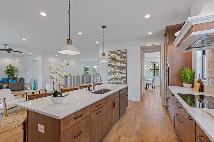 Furnished interior view inside a new home in , St. Petersburg (Image 32).