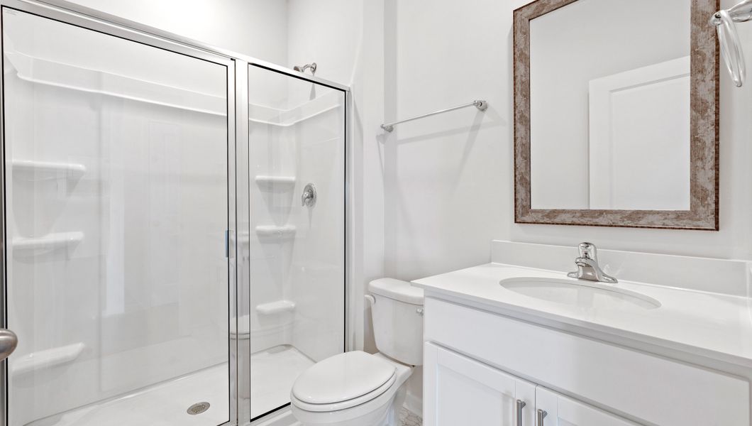 Furnished interior view inside a new home in Durbin Meadows Traditions, Fountain Inn (Image 12).