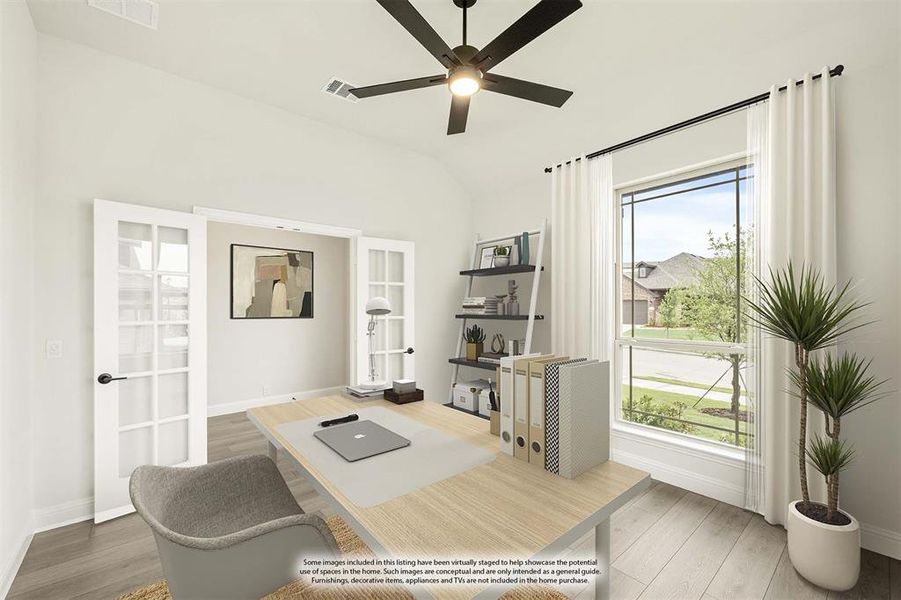 Furnished interior view inside a new home in Arcadia Trails Classic 60, Balch Springs (Image 7).