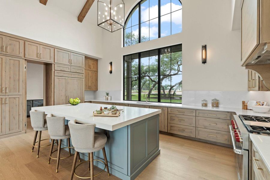 Furnished interior view inside a new home in , Dripping Springs (Image 6).