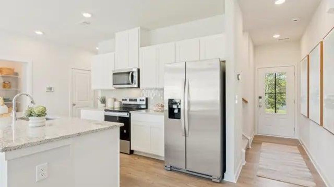 Furnished interior view inside a new home in , Lawrenceville (Image 7).