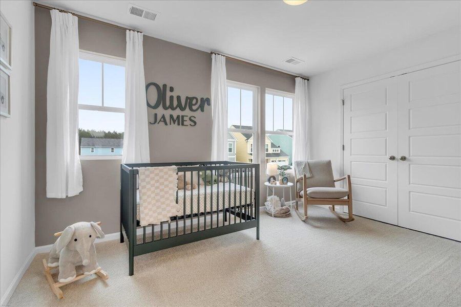 Furnished interior view inside a new home in , Ravenel (Image 27).