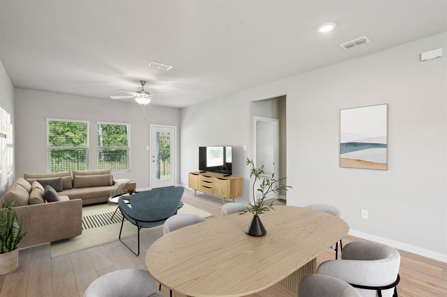 Photo is not of the actual home, but is an inspirational photo of builder’s model home and may depict options, furnishings, and/or decorator features that are not included.