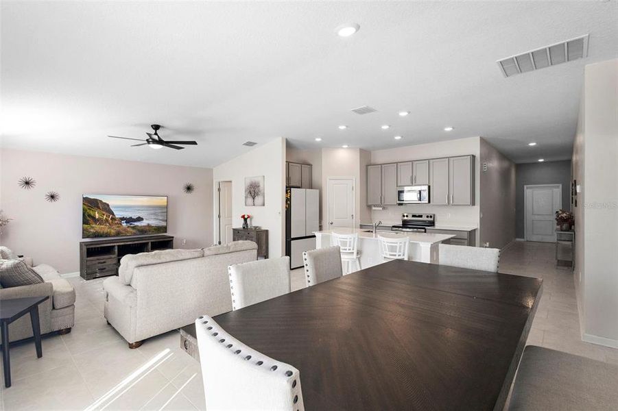 Furnished interior view inside a new home in Vineland Reserve, Osteen (Image 19).