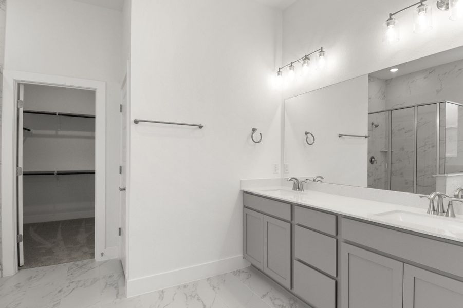 Furnished interior view inside a new home in Easton Park, Austin (Image 15).