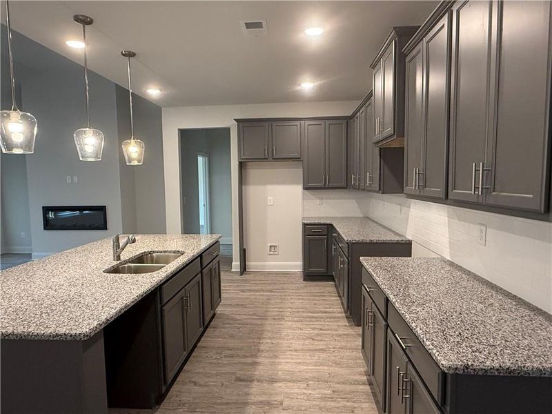 Furnished interior view inside a new home in Waters Edge, Mansfield (Image 8).
