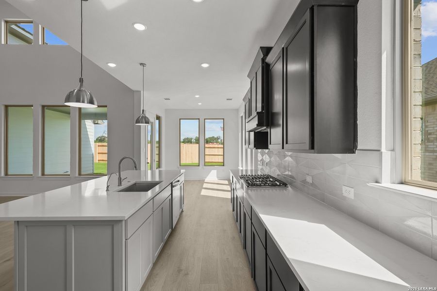 Furnished interior view inside a new home in Buffalo Crossing, Cibolo (Image 14).