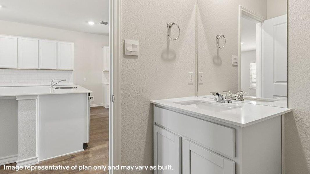 Furnished interior view inside a new home in Avenida, Converse (Image 12).