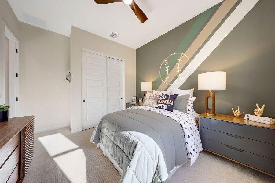 Representative furnished interior of a home built from the Garnet by Mattamy Homes in Tierra Vistoso, Surprise (Image 36).