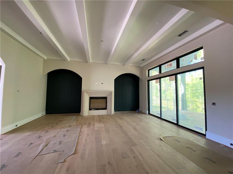 In-progress construction of a new home in , Acworth, GA (Image 47).