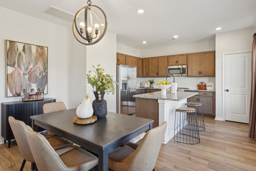Furnished interior view inside a new home in North Haven, Rome (Image 13).
