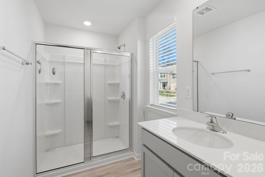 Furnished interior view inside a new home in Huffman Ridge, Hickory (Image 9).