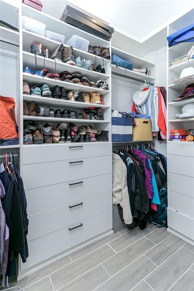 primary closet