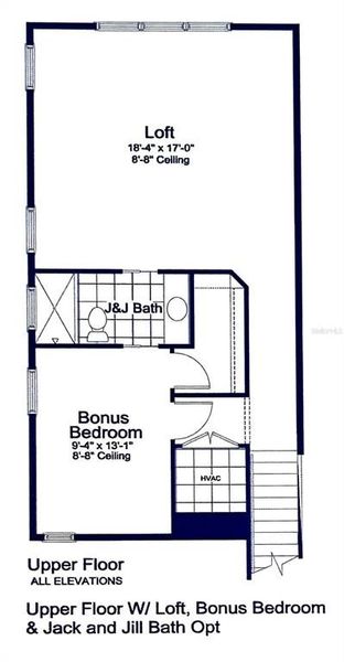 2D floor plan layout of this home in , Parrish, FL (Image 5).