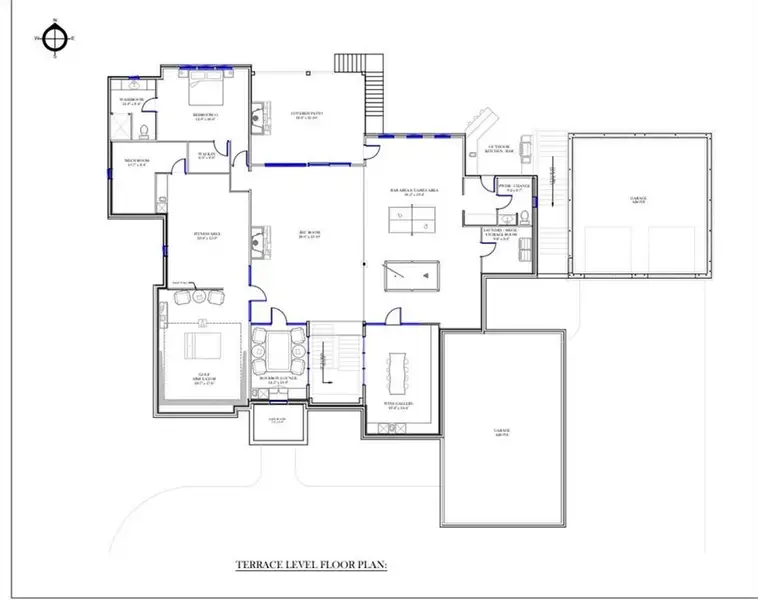 2D floor plan layout of this home in , Flowery Branch, GA (Image 3).