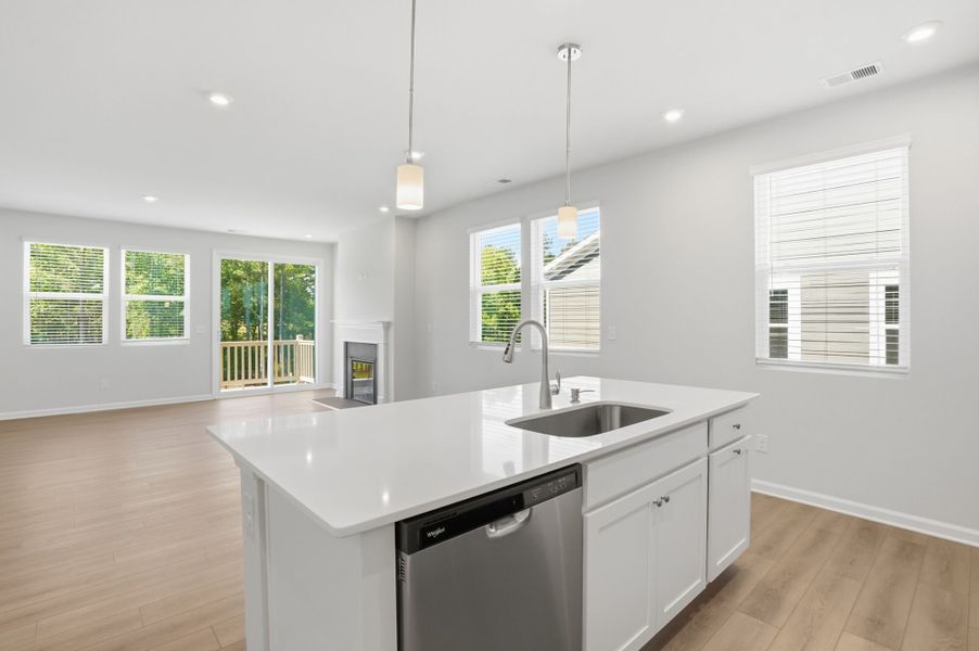 Furnished interior view inside a new home in Bratton Pointe, Rock Hill (Image 10).