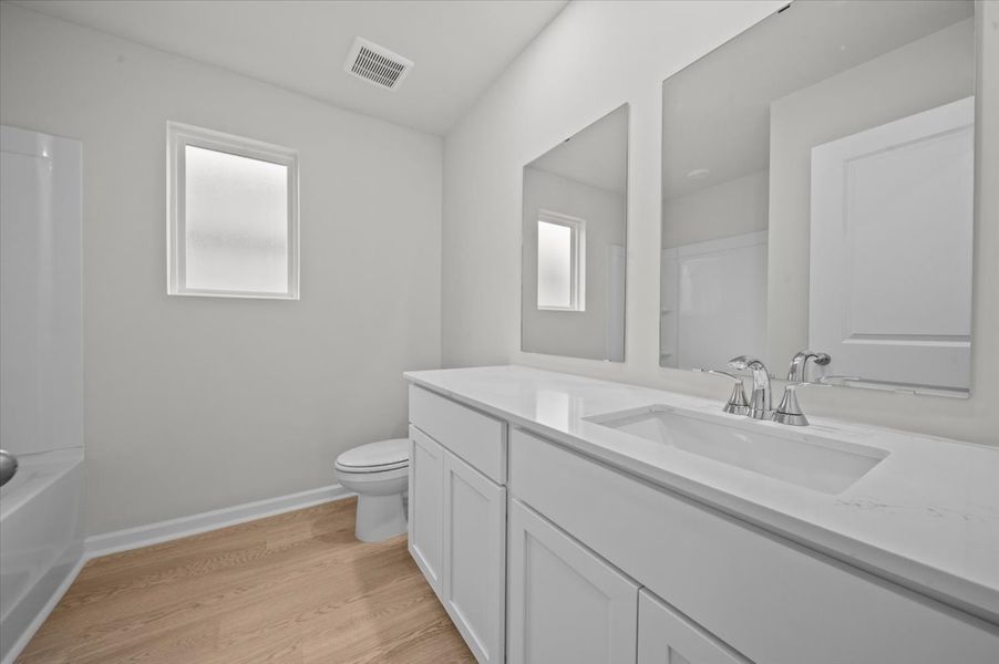 Furnished interior view inside a new home in Cedar Shoals – Heritage Collection, Piedmont (Image 5). Furnished interior view inside a new home in Cedar Shoals – Heritage Collection, Piedmont (Image 5).