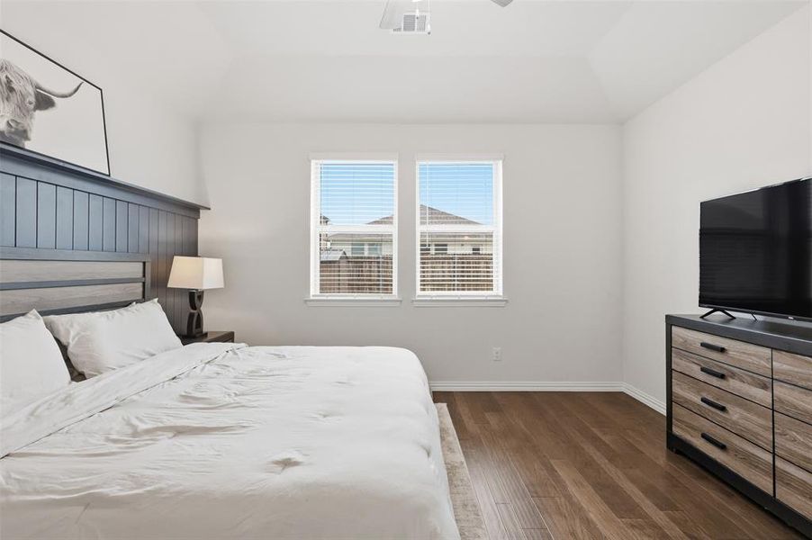 Furnished interior view inside a new home in , Denton (Image 27).