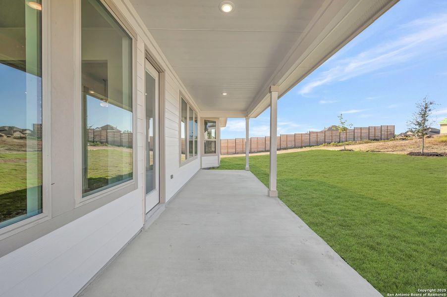 Exterior details and patio area of a home in Everly Estates, San Antonio (Image 18). Exterior details and patio area of a home in Everly Estates, San Antonio (Image 18).
