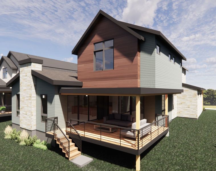 photo 3:The covered back deck serves as an extension of the main living space, offering room for lounging, dining, and year-round enjoyment. With an outdoor kitchen and direct connection to the homes open-concept interior, it’s the perfect setting for gatherings. photo 3:The covered back deck serves as an extension of the main living space, offering room for lounging, dining, and year-round enjoyment. With an outdoor kitchen and direct connection to the homes open-concept interior, it’s the perfect setting for gatherings.