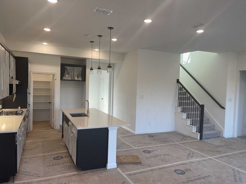 Kitchen Construction Progress